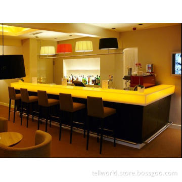 Artificial Marble Pure Acryl Modern Bar Table /Bar Counter (TW-TRCT-004)